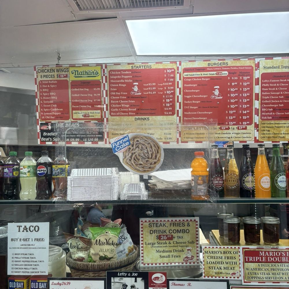 Mario's Pizza House - Menu - Pizza Near Me - Arlington, Virginia Mario's Pizza House - Menu - Pizza Near Me - Arlington, Virginia