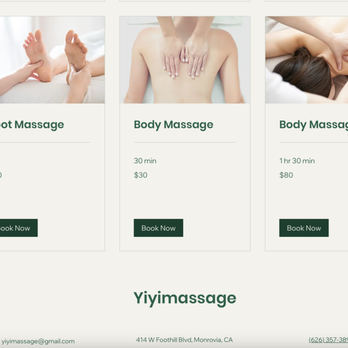 Yi Yi Massage - Massage Near Me - Monrovia, California Yi Yi Massage - Massage Near Me - Monrovia, California
