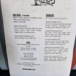 Menu September 2026