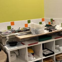 Bibim Town - Veggie serving station