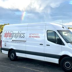 Alphagraphics - Vehicle Wrap.
Maximize your brand's visibility wherever your vehicles go