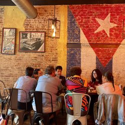 Inside the restaurant!