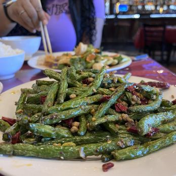 Dumpling & Seafood Restaurant - J 6. Stir-Fried Green Beans / - Chinese Near Me - Myrtle Beach, South Carolina Dumpling & Seafood Restaurant - J 6. Stir-Fried Green Beans / - Chinese Near Me - Myrtle Beach, South Carolina