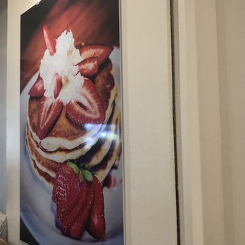 Slappy Cakes - Strawberry pancake poster - Breakfast & Brunch Near Me - Lahaina, Hawaii Slappy Cakes - Strawberry pancake poster - Breakfast & Brunch Near Me - Lahaina, Hawaii