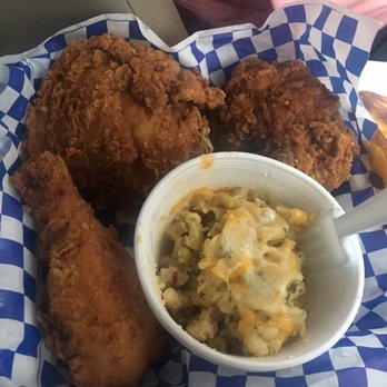 Tori's Place - Fried chicken 3 pieces + bomb mac n cheese + cornbread (in my stomach) - Soul Food Near Me - Sacramento, California Tori's Place - Fried chicken 3 pieces + bomb mac n cheese + cornbread (in my stomach) - Soul Food Near Me - Sacramento, California