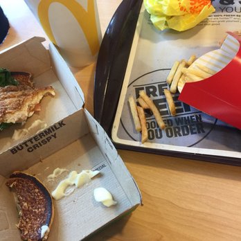 McDonald's - a box of fries and a half eaten sandwich - Burgers Near Me - Snohomish, Washington McDonald's - a box of fries and a half eaten sandwich - Burgers Near Me - Snohomish, Washington