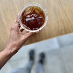 Conjure Coffee - My iced coffee. I think they call it a cold brew iced coffee.