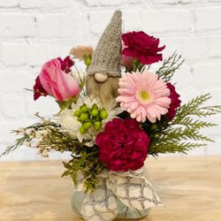 Floral Defined - New Year's Gnome arrangement.