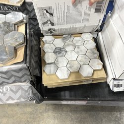 Floor & Decor - Hexagon tile