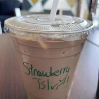 Monkey Dog Coffee - Strawberries, bliss, cold brew 16 oz - Coffee & Tea Near Me - Clovis, California