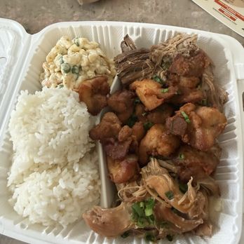 808 Grinds Hawaiian Cafe - Combo chicken and pork - Hawaiian Near Me - Portland, Oregon 808 Grinds Hawaiian Cafe - Combo chicken and pork - Hawaiian Near Me - Portland, Oregon