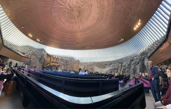 Temppeliaukio Church by null