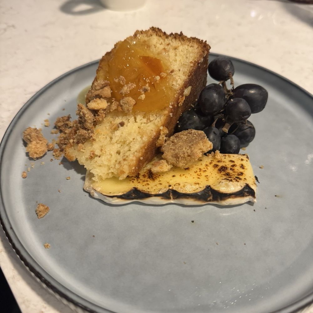 Shift Kitchen & Bar - Butter cake with fired Brie - New American Near Me - Flagstaff, Arizona