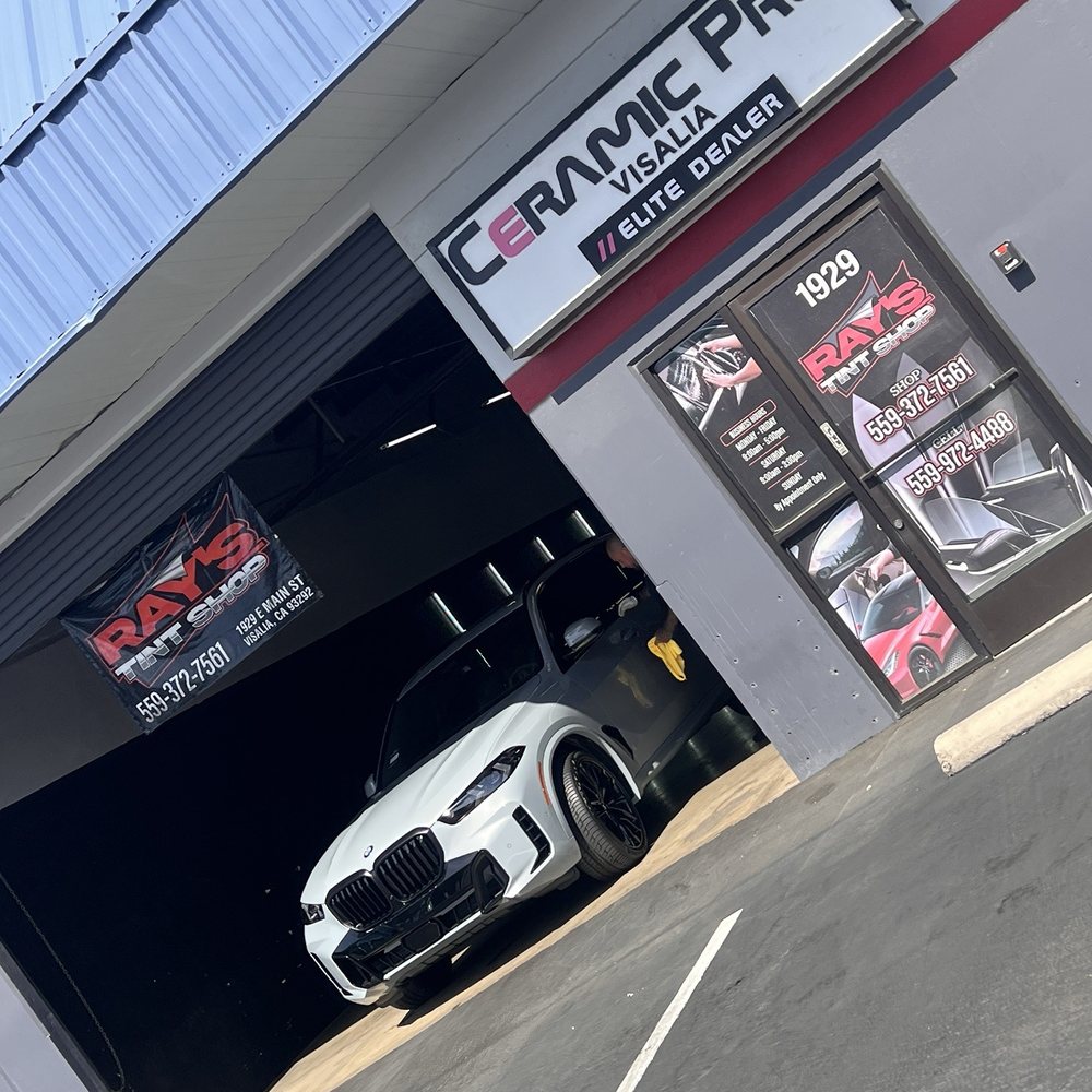 Rays’ Tint Shop LLC - Front of business - Car Window Tinting Near Me - Visalia, California Rays’ Tint Shop LLC - Front of business - Car Window Tinting Near Me - Visalia, California