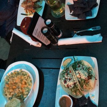 Clear Sky Cafe - tacos and chips and salsa (x2). Lobster mac and cheese. - New American Near Me - Clearwater, Florida Clear Sky Cafe - tacos and chips and salsa (x2). Lobster mac and cheese. - New American Near Me - Clearwater, Florida
