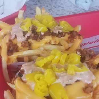 In-N-Out Burger - Animal style fries! Add chopped chilies. - Burgers Near Me - Lone Tree, Colorado In-N-Out Burger - Animal style fries! Add chopped chilies. - Burgers Near Me - Lone Tree, Colorado