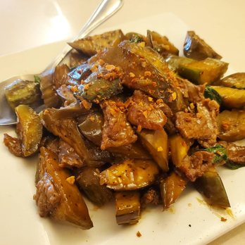 Thai Bistro Suksabay - Eggplant Stir Fry - Thai Near Me - Aiea, Hawaii Thai Bistro Suksabay - Eggplant Stir Fry - Thai Near Me - Aiea, Hawaii