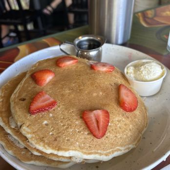 Cheeseburger In Paradise - Stacked up pancakes. - Burgers Near Me - Honolulu, Hawaii