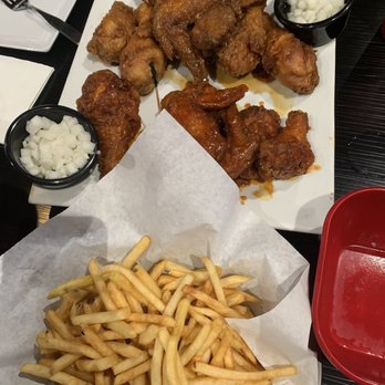 Bonchon Newark - Medium Wings and Drums Combo & French Fries - Korean Near Me - Newark, California Bonchon Newark - Medium Wings and Drums Combo & French Fries - Korean Near Me - Newark, California