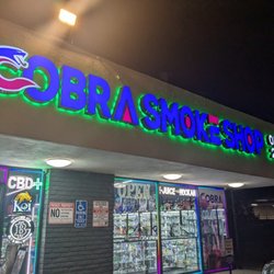 Cobra Smoke Shop - Front of smoke shop