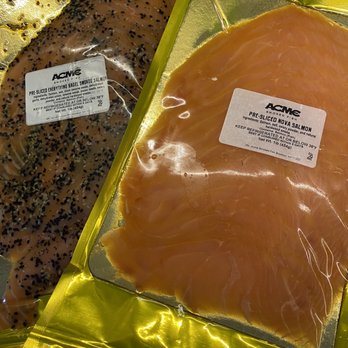 Acme Smoked Fish - Regular and everything bagel lox - Seafood Markets Near Me - Brooklyn, New York