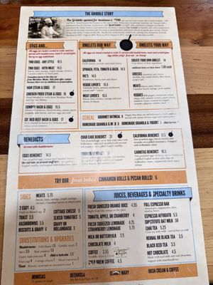 Menu photo 1 The Griddle Nampa, ID