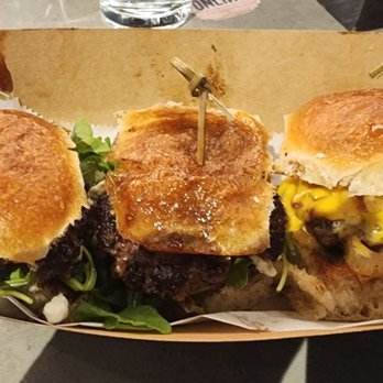「Hot menu/best of The Street Sliders」 Most Creative Sliders in Texas at Curbside Bistro, Odessa