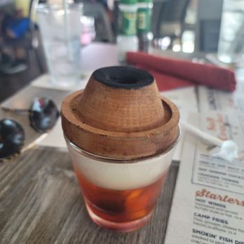 Salt Cracker Fish Camp - Smokey Old Fashion - Seafood Near Me - Clearwater, Florida Salt Cracker Fish Camp - Smokey Old Fashion - Seafood Near Me - Clearwater, Florida