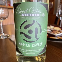 Good Vibes Winery - An excellent white. Follow @ohiofoodlover on Instagram for more Ohio eats