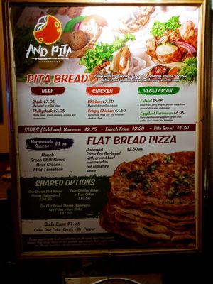 And Pita by null