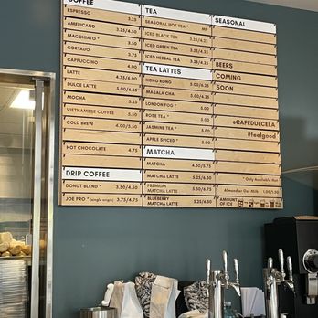 Cafe Dulce - Menu - April 2021 - Coffee & Tea Near Me - Los Angeles, California Cafe Dulce - Menu - April 2021 - Coffee & Tea Near Me - Los Angeles, California