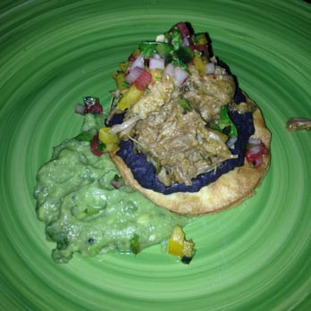 Living Kitchen Farm & Dairy - Pulled pork tostada - New American Near Me - Depew, Oklahoma Living Kitchen Farm & Dairy - Pulled pork tostada - New American Near Me - Depew, Oklahoma