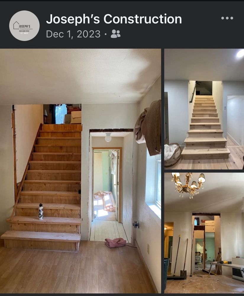 Slide of Joseph’s Construction