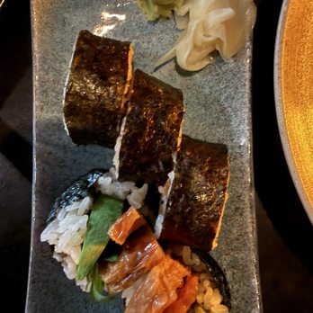 Noble Rice - UMAMI tempura sweet potato roll - Sushi Bars Near Me - Tampa, Florida Noble Rice - UMAMI tempura sweet potato roll - Sushi Bars Near Me - Tampa, Florida