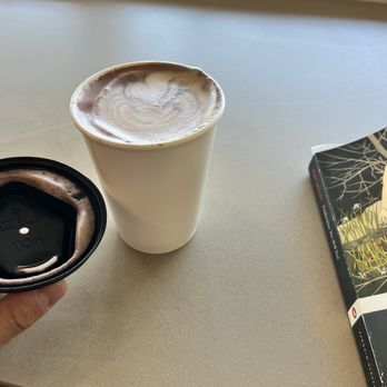 Cafe Dolce - Hot Ube Latte - Cafes Near Me - Torrance, California Cafe Dolce - Hot Ube Latte - Cafes Near Me - Torrance, California