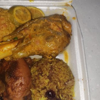 Da Spot - Butter Garlic Roasted Chicken & coconut garmasala lamb shank with saffron rice - Mediterranean Near Me - Honolulu, Hawaii Da Spot - Butter Garlic Roasted Chicken & coconut garmasala lamb shank with saffron rice - Mediterranean Near Me - Honolulu, Hawaii