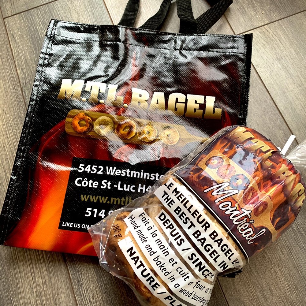 Bagels + bag Bagels + bag