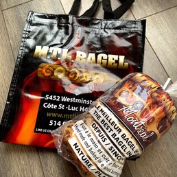 Bagels + bag Bagels + bag