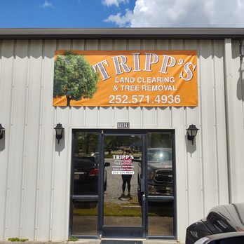 Tripps Affordable Tree Service - the front of the shop - Landscaping Near Me - Cherry Point, North Carolina Tripps Affordable Tree Service - the front of the shop - Landscaping Near Me - Cherry Point, North Carolina