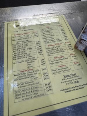 Menu photo 1 City Fish Market Wethersfield, CT