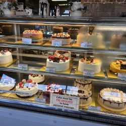 Mozart Bakery - Tasteful but pricey cakes. Price of everything has been raised so high!!!