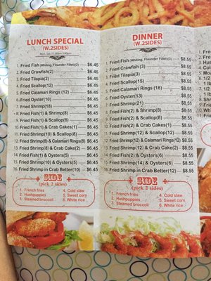 Menu photo 3 Ocean Blue Seafood Restaurant Norfolk, VA