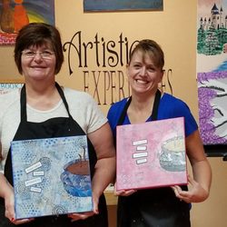 Artistic Experiences - Mixed media fun!
