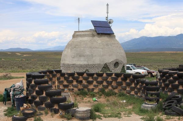 Earthship Visitor Center by null