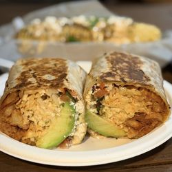 Beach House Tacos - Spicy Shrimp Burrito