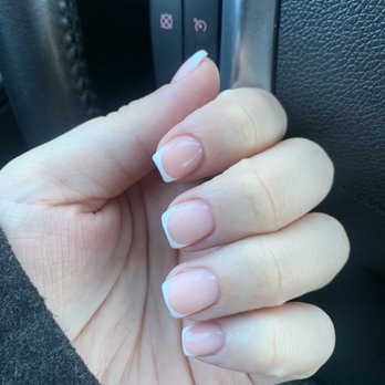 PaytonManis Beauty Lounge - Gel Overlay with French design! - Nail Salons Near Me - Lombard, Illinois PaytonManis Beauty Lounge - Gel Overlay with French design! - Nail Salons Near Me - Lombard, Illinois