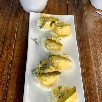 Root'd Cafe - Deviled eggs - yum! - New American Near Me - Cottonwood Heights, Utah Root'd Cafe - Deviled eggs - yum! - New American Near Me - Cottonwood Heights, Utah