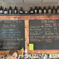 Grap's Burgers & Brews - Beer Menu