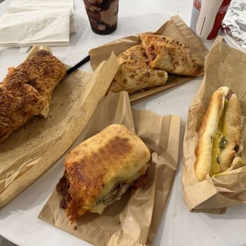 Costco - Chicken bake, calzone, hot dog, and turkey & provolone - Wholesale Stores Near Me - San Leandro, California