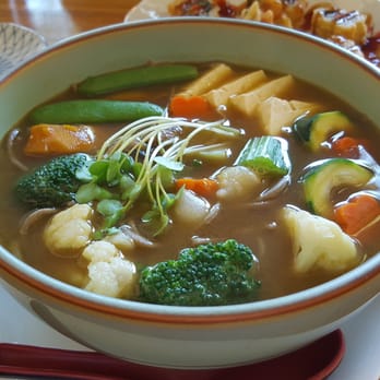 Cha-Ya - Curry Soba (buckwheat ) noodle with tofu and vegetables - Japanese Near Me - Berkeley, California